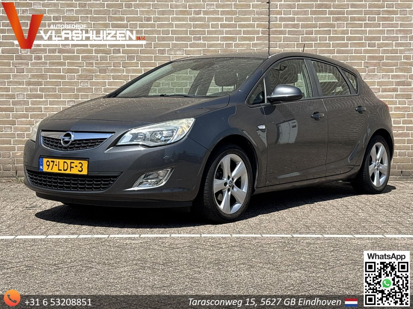 Opel Astra 1.4 Turbo Edition | Airco | Cruise | Trekhaak | A, Auto's, Bedrijf, Electronic Stability Program (ESP), Zwart, Handgeschakeld