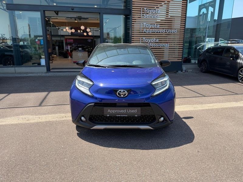 Toyota Aygo X envy, Auto's, Toyota, Automaat, Blauw, 72 pk, Bedrijf