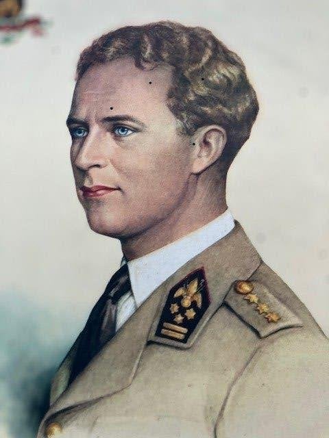 PORTRAIT DU ROI LÉOPOLD III EN CHOCOLAT JACQUES ANNÉES 1930, Enlèvement ou Envoi