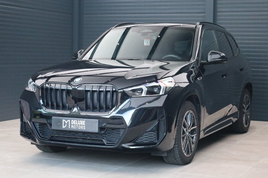 BMW X1 xDrive25e M Sportpakket Navi Camera Zetelver. Led, Auto's, Zwart, Leder, Bedrijf, Hybride Elektrisch/Benzine