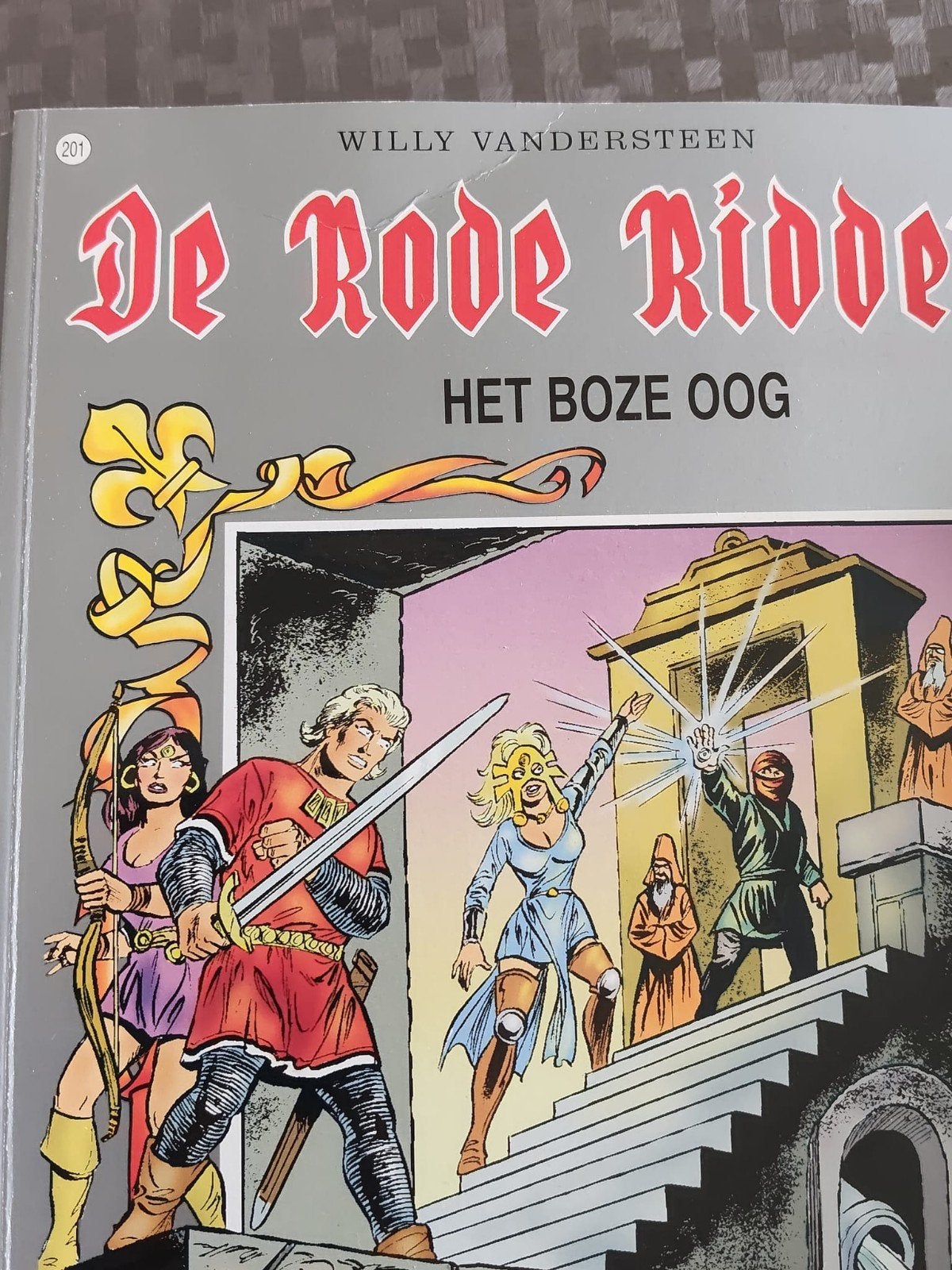 De Rode Ridder, Ophalen