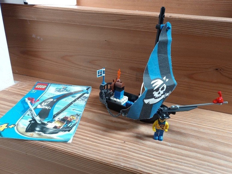 LEGO Juniors - 7072 - Pirates Captain Kragg's Pirate Boat, Ophalen, Gebruikt, Lego, Pirates
