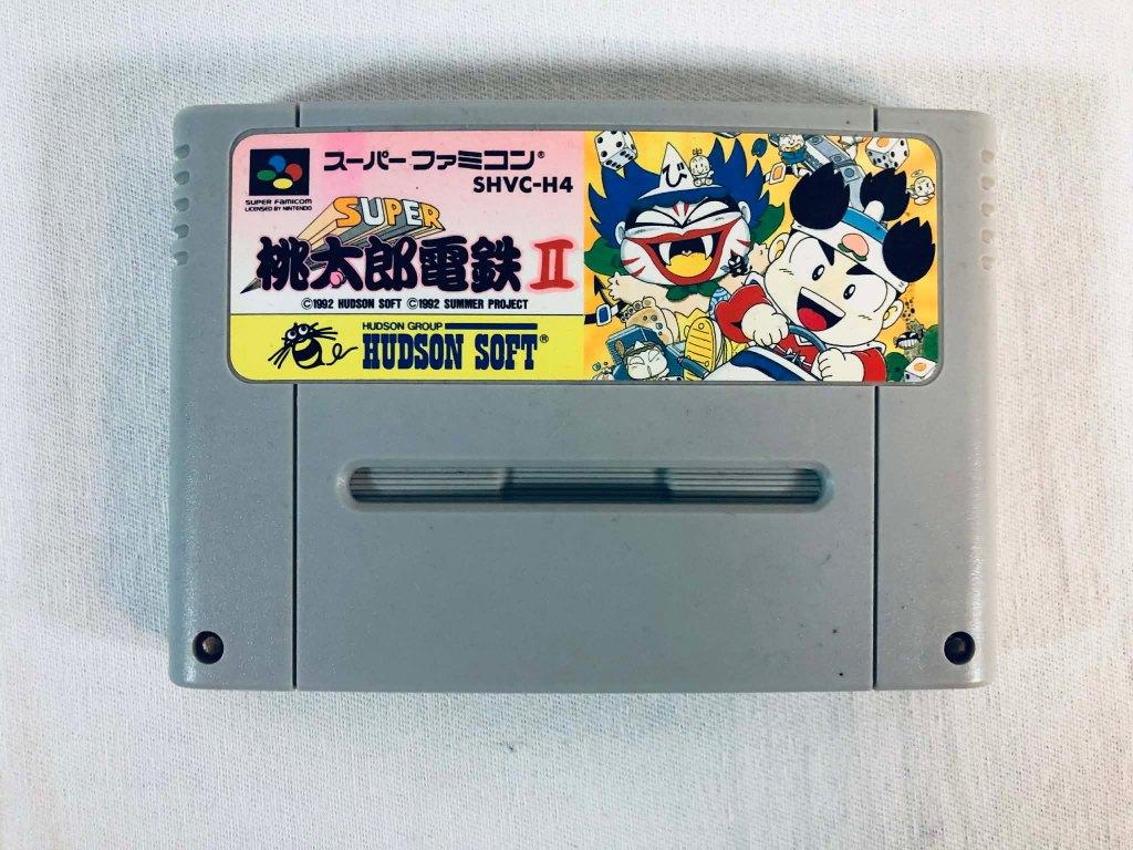 Super Momotaro Dentetsu II SFC JAP Loose Game Zeer goede, Gebruikt, Verzenden, Overige genres, 2 spelers