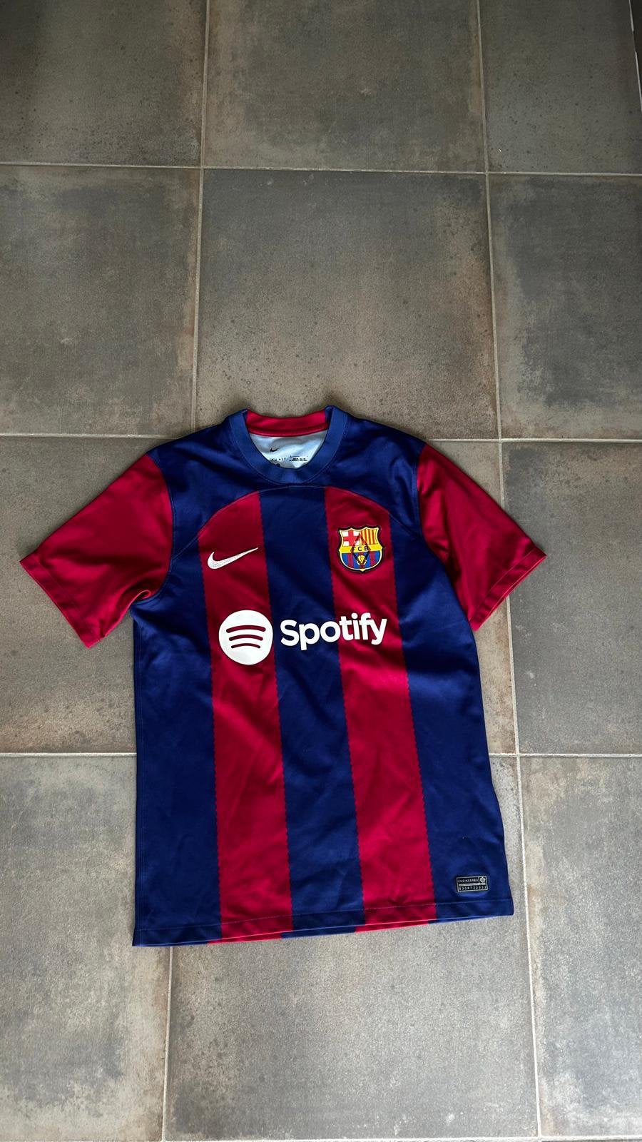 Originele t shirt Barcelona Nike, Sport en Fitness, Voetbal, Ophalen of Verzenden, Zo goed als nieuw, Shirt