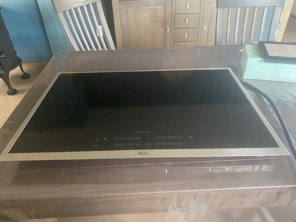 Inductie kookplaat AEG, Elektronische apparatuur, Kookplaten, Ophalen, Nieuw, 4 kookzones, Inbouw