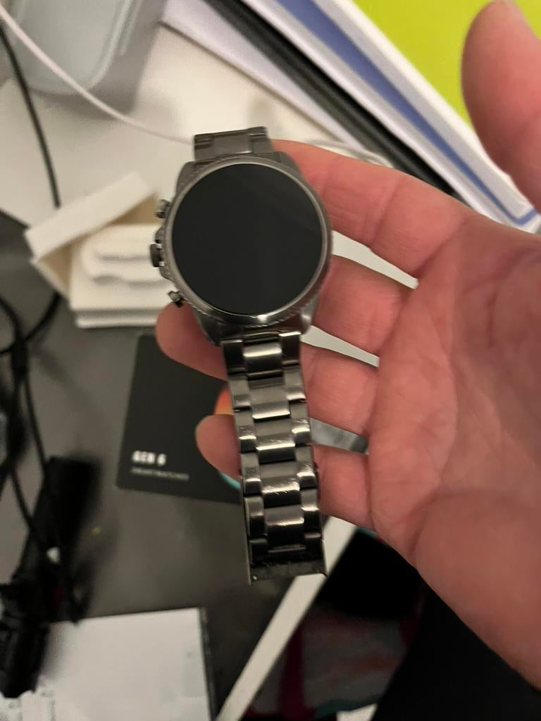 Fossil Gen 6 smartwatch, Ophalen, GPS, Zo goed als nieuw