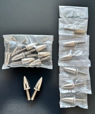 Lot 16 Pointes de Découplage Enceintes Hi-Fi – Pieds Métal, Envoi, Neuf