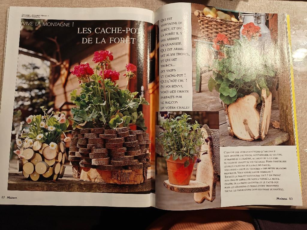 Lot magazines, livres, home made, petits bricolages, Enlèvement, Utilisé