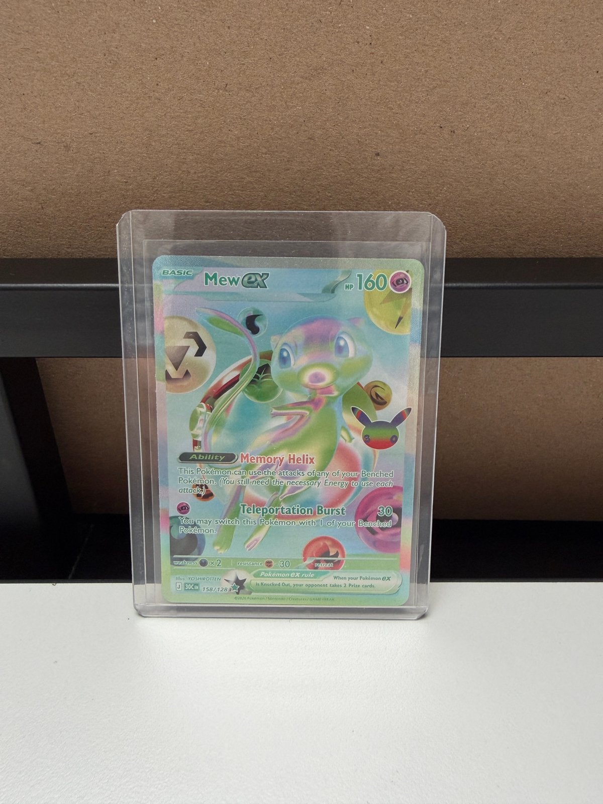 Mew EX 30th Celebration Pokemon, Hobby en Vrije tijd, Ophalen, Zo goed als nieuw