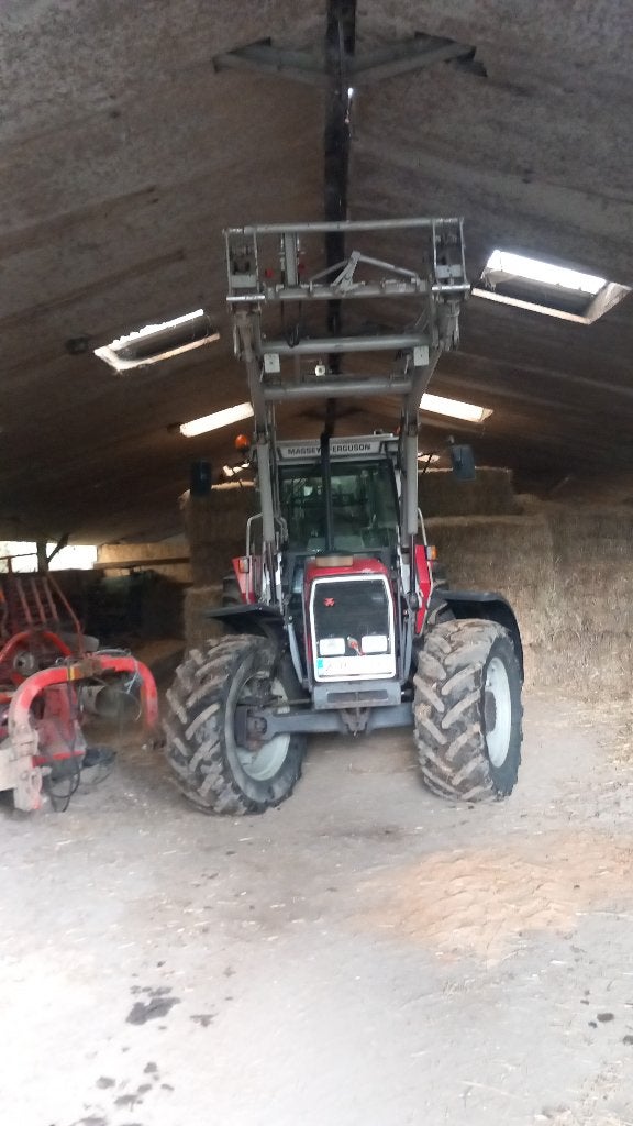 Massey ferguson dynashift 3120 te koop met frontlader, Enlèvement ou Envoi, 120 à 160 ch, Utilisé, 7500 à 10000