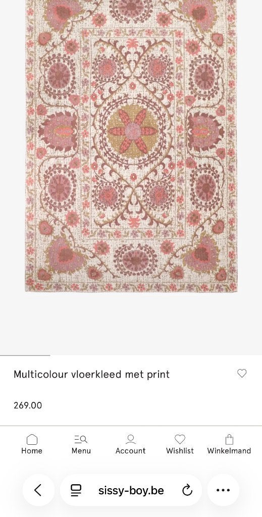 Mat Sissy Boy, 200 cm ou plus, Boho, 150 à 200 cm, Enlèvement