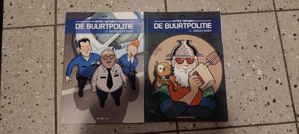 Buurtpolitie - 1 en 3, Boeken, Ophalen, Zo goed als nieuw, Nix, Meerdere stripboeken
