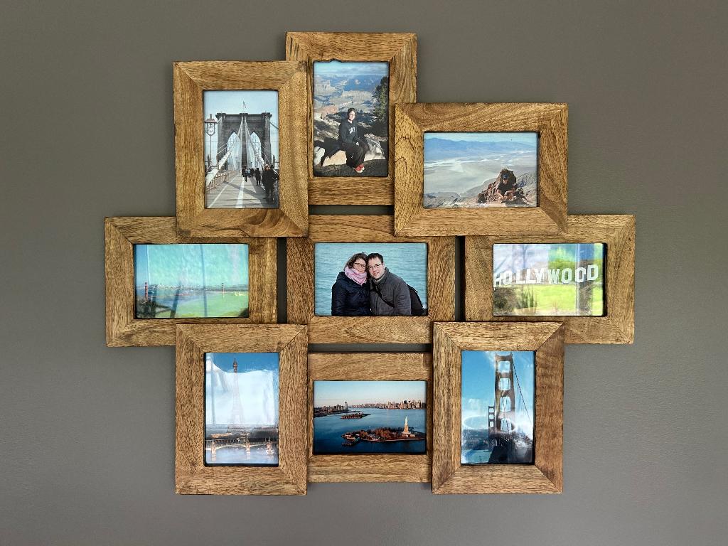 Cadre photo 65x56cm, Enlèvement, Comme neuf