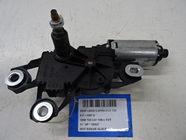 MOTEUR ESSUIE-GLACE ARRIÈRE Seat Leon (1P1) (1P0955711), Seat Deutschland GmbH, Service@seat.de, Utilisé, Seat