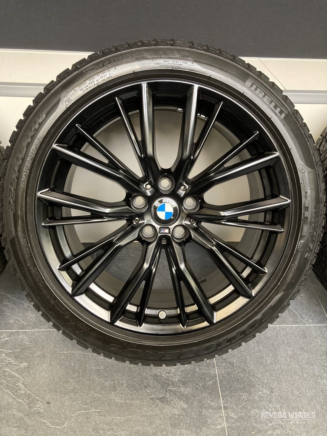 18” originele BMW 3 G20 G21 4 G22 velgen + winterbanden 796M, Pneus et Jantes, Pneus hiver, Véhicule de tourisme, -