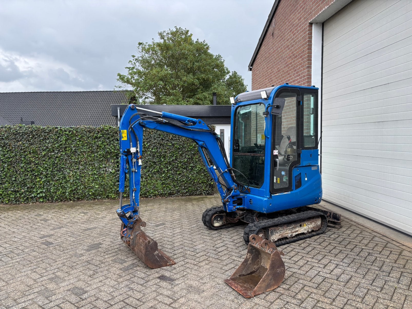 Case CX18B (2 Ton) minigraver graafmachine kraan (2012), Enlèvement