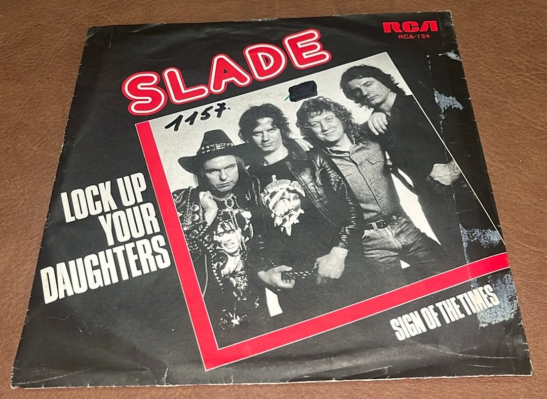 Slade ‎– Lock Up Your Daughters - 7” vinyl single - NL, Cd's en Dvd's, Ophalen of Verzenden, Gebruikt, Single