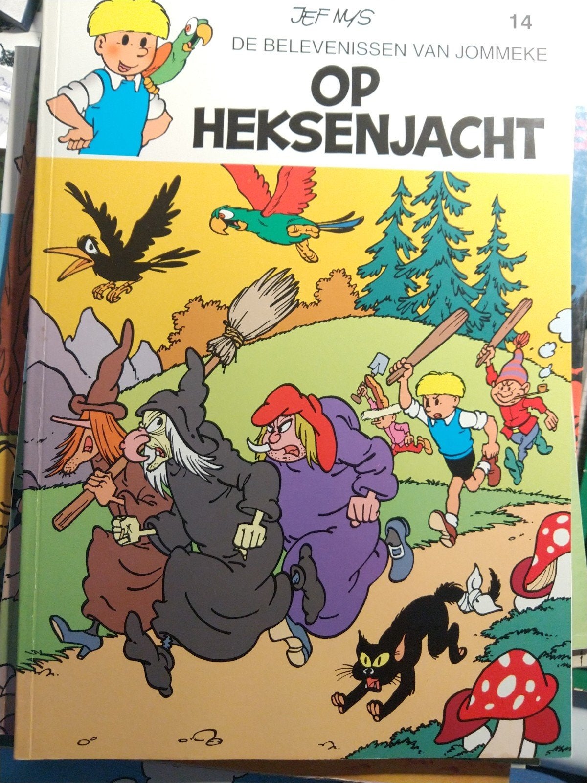 Album n14 de Jommeke, Une BD, Enlèvement, Comme neuf, Jef Nys