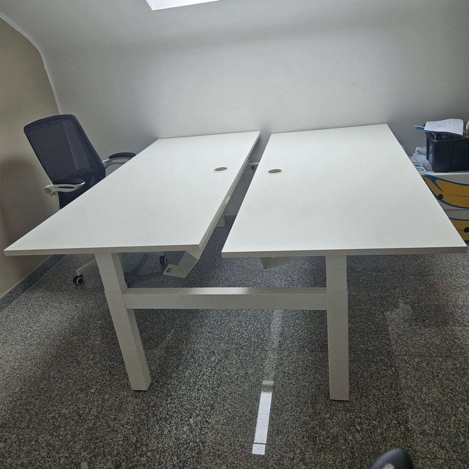 bureau d'entreprise double, Articles professionnels, Enlèvement, Utilisé, Bureau