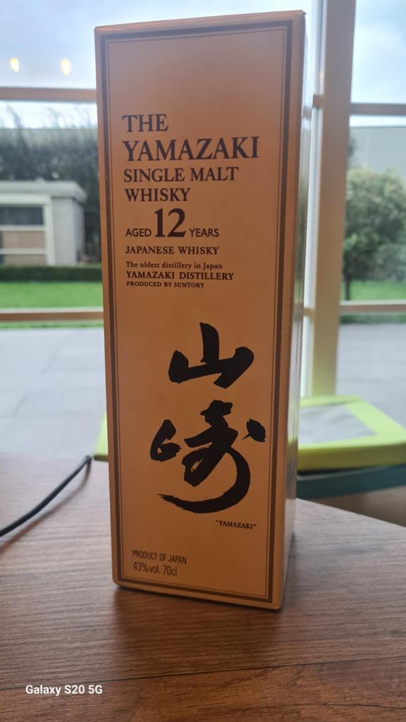 Yamazaki 12 oude verpakking., Verzamelen, Wijnen, Ophalen of Verzenden