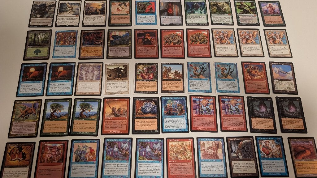 440 Waardevolle/Zeldzame Magic the Gathering Kaarten, Ophalen of Verzenden, Gebruikt, Meerdere kaarten