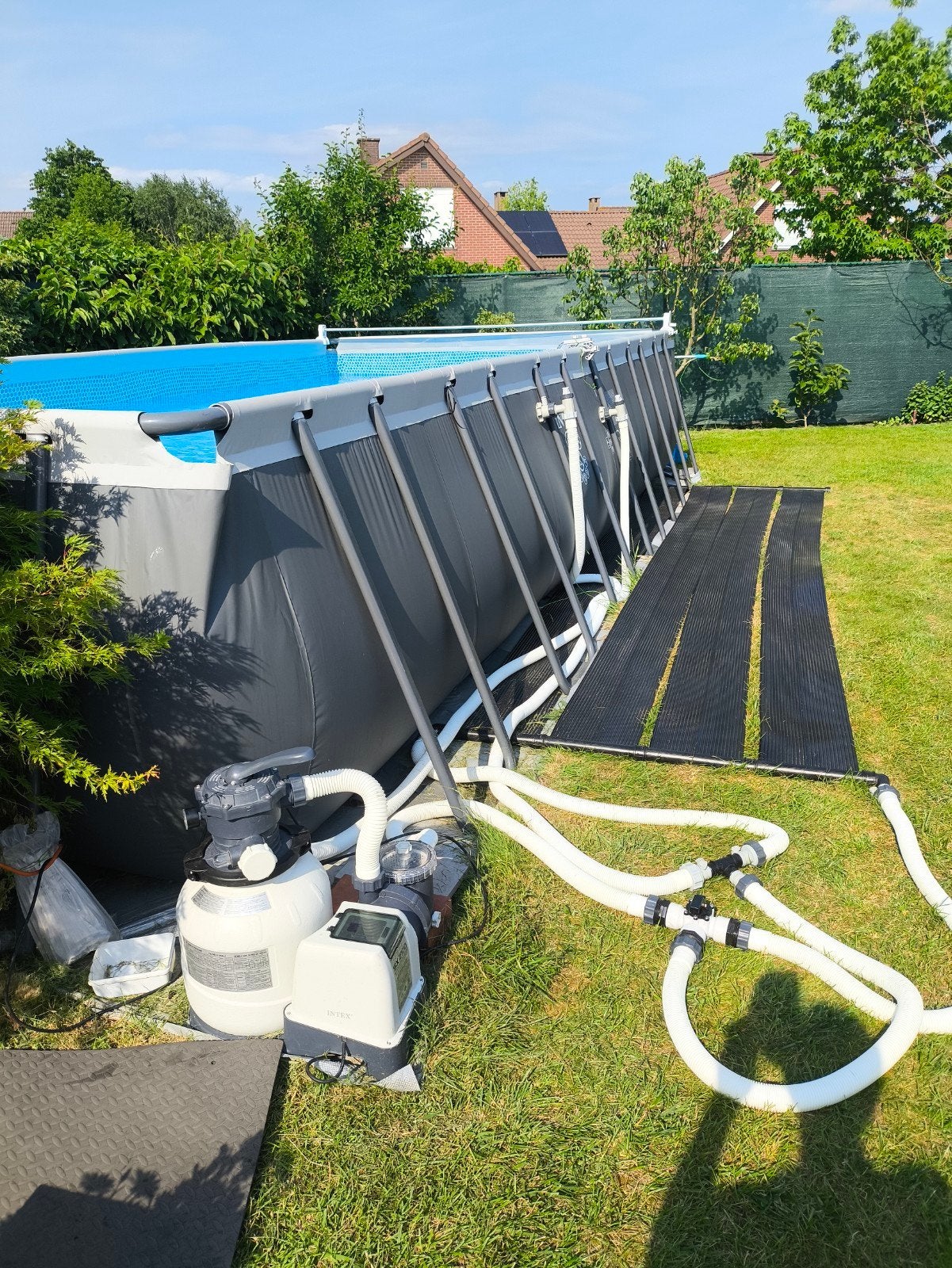 Intex Zwembad 7 meter op 4, Tuin en Terras, Ophalen