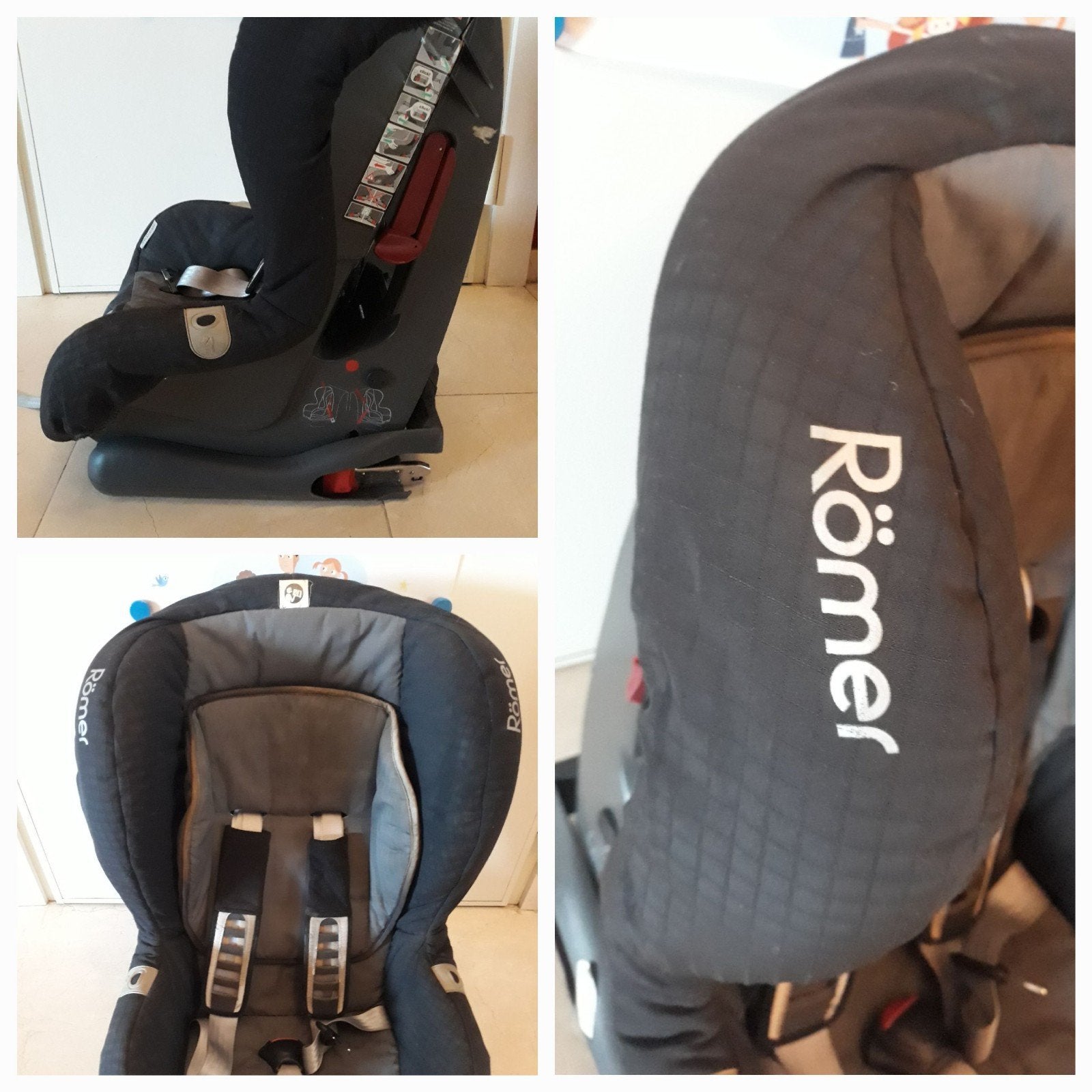 Britax Römer Duofix car seat, Kinderen en Baby's, Autostoeltjes, Ophalen, Romer, Gebruikt, 9 t/m 18 kg