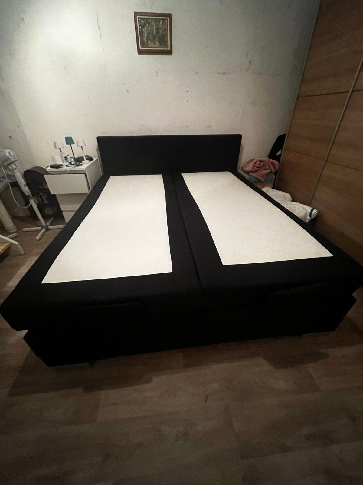Elektrische boxspring 180*200, Enlèvement, 180 cm, 200 cm, Deux personnes