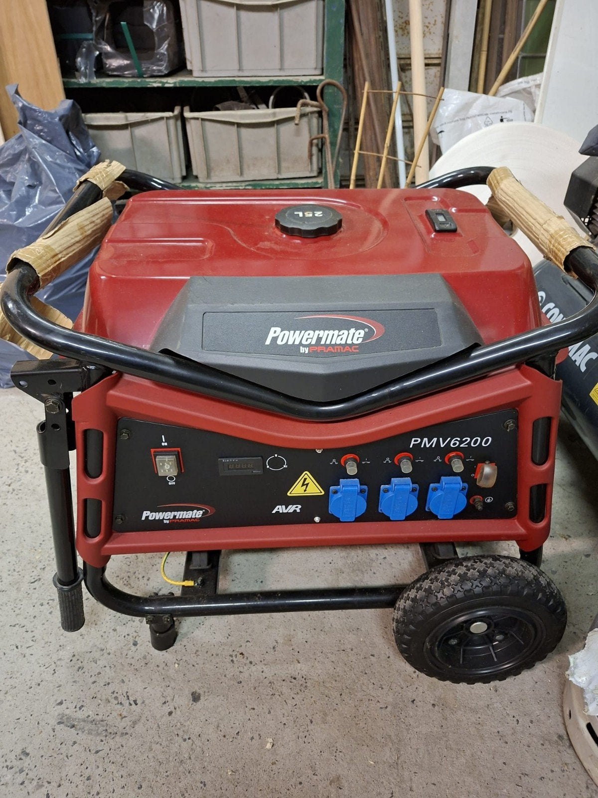 Powermate pmv 6200 agregaat . Nieuw, Doe-het-zelf en Bouw, Aggregaten, Ophalen, Benzine