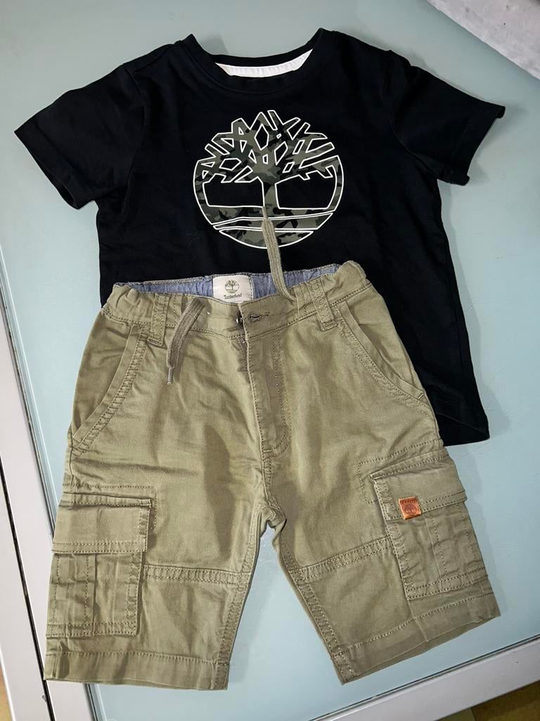 Timberland tenue 6-8j, Ophalen, Overige typen, Zo goed als nieuw, Jongen