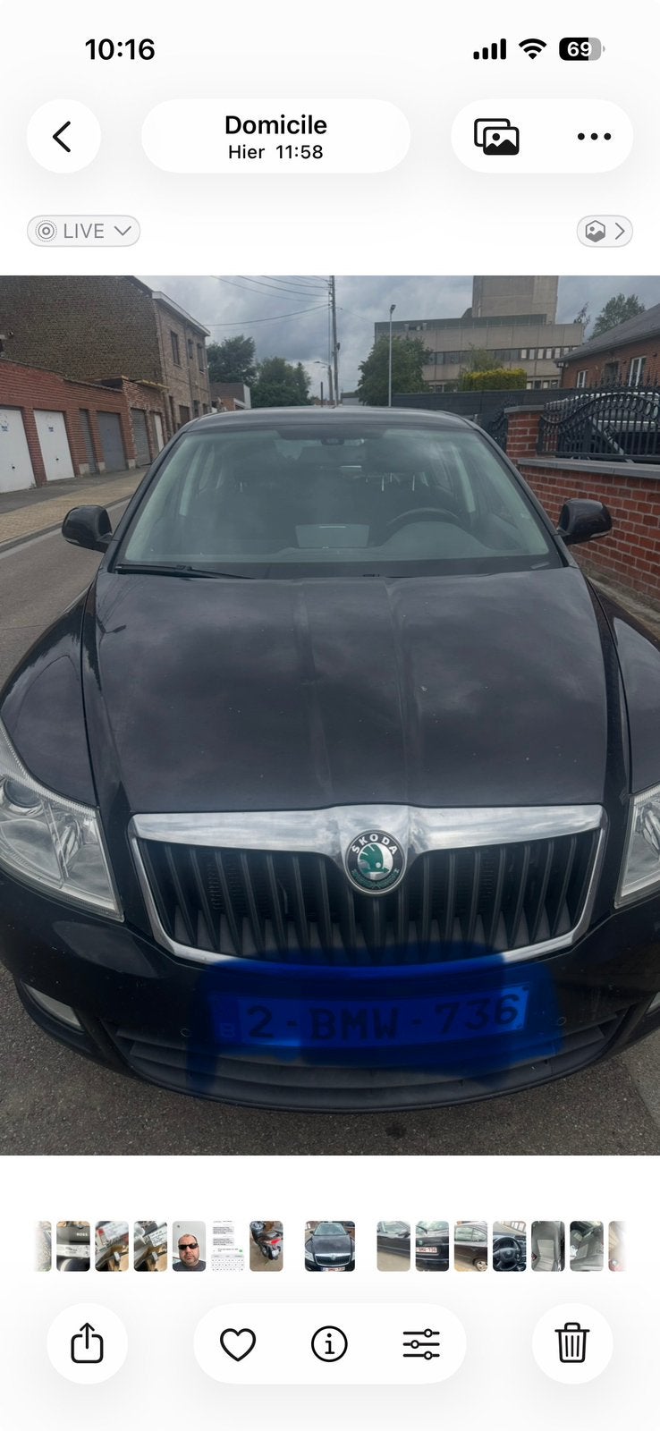 Skoda octavia  2013, 4200 euros, 1600 tdi, Achat, Euro 6, Boîte manuelle, Diesel