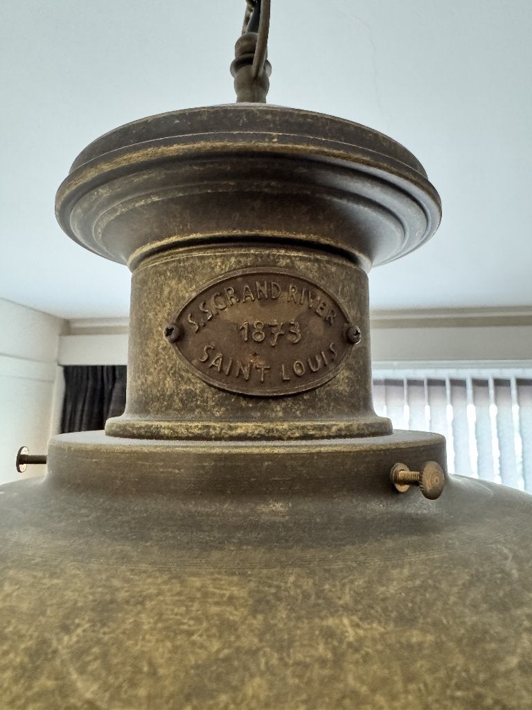 hanglamp, Huis en Inrichting, Ophalen, Zo goed als nieuw, Metaal