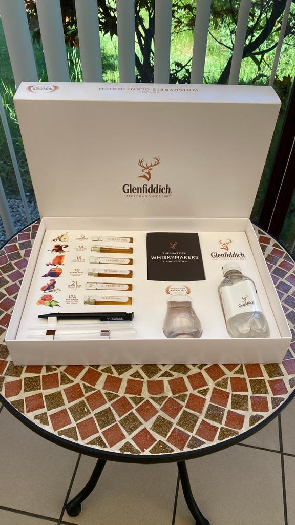 Virtuele Whisky Glenfiddich proefset, Collections, Enlèvement, Neuf