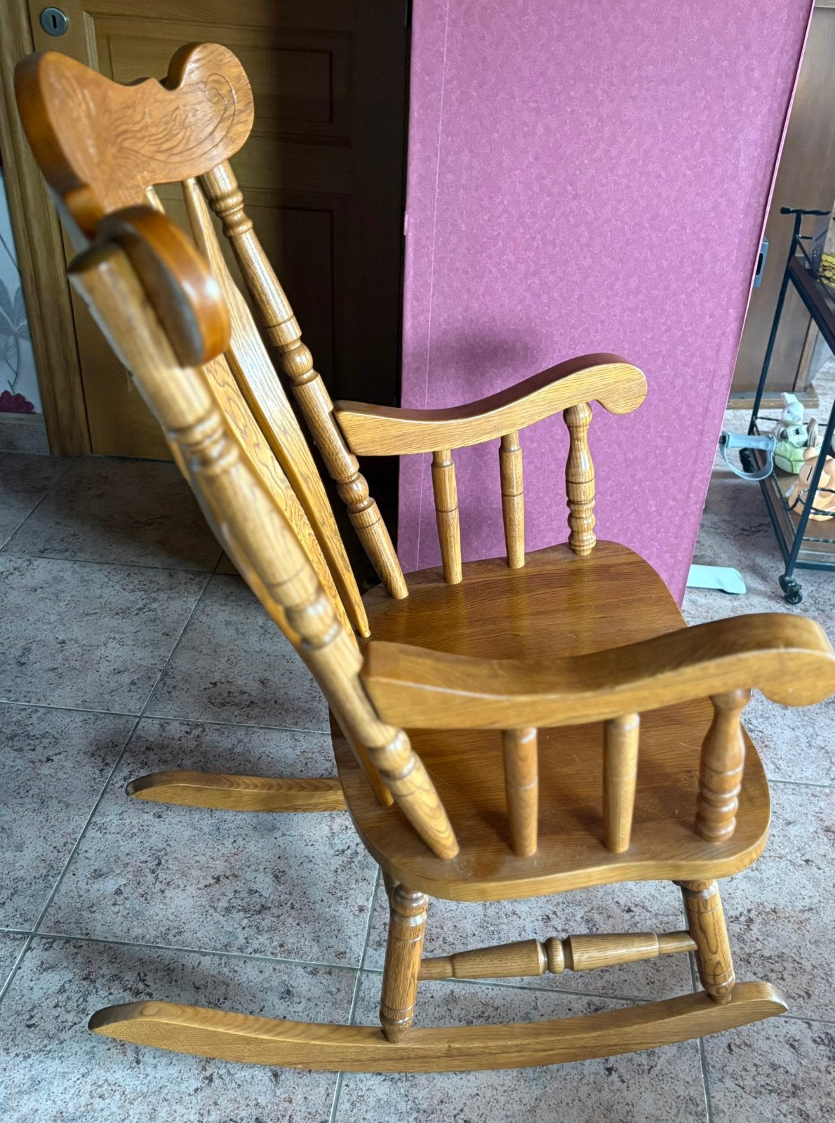 Rocking chair, Maison & Meubles, Fauteuils, Enlèvement, Comme neuf, Bois