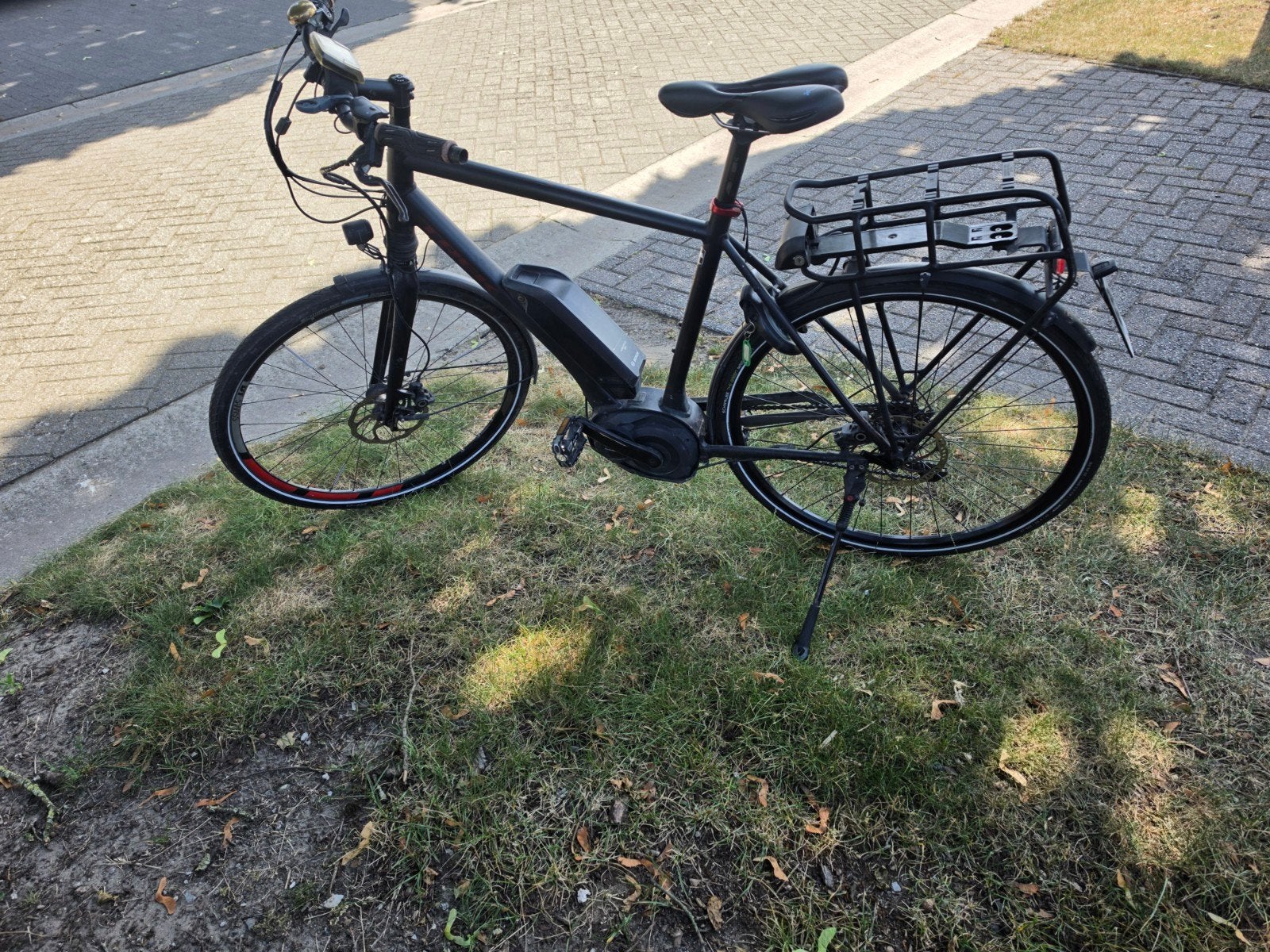 Speedpedelec trek, Ophalen