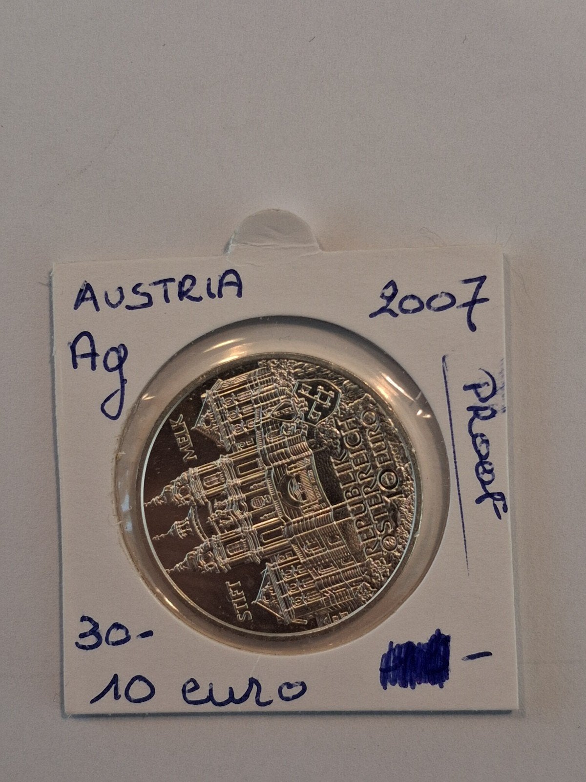 Autriche 10 euros 2007 EN PARFAIT ÉTAT !, Enlèvement ou Envoi, 10 euros