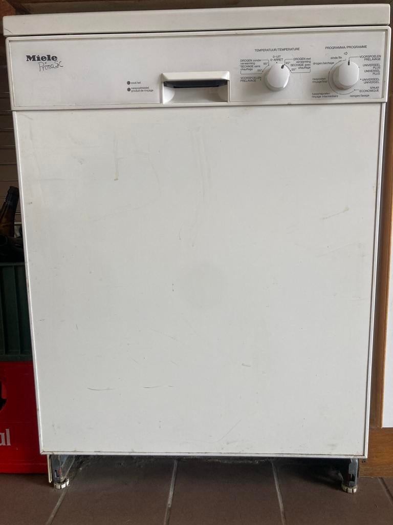 Miele Prima SC vaatwasmachine optie drogen met verwarming, Elektronische apparatuur, Vaatwasmachines, Ophalen, Gebruikt, Minder dan 85 cm