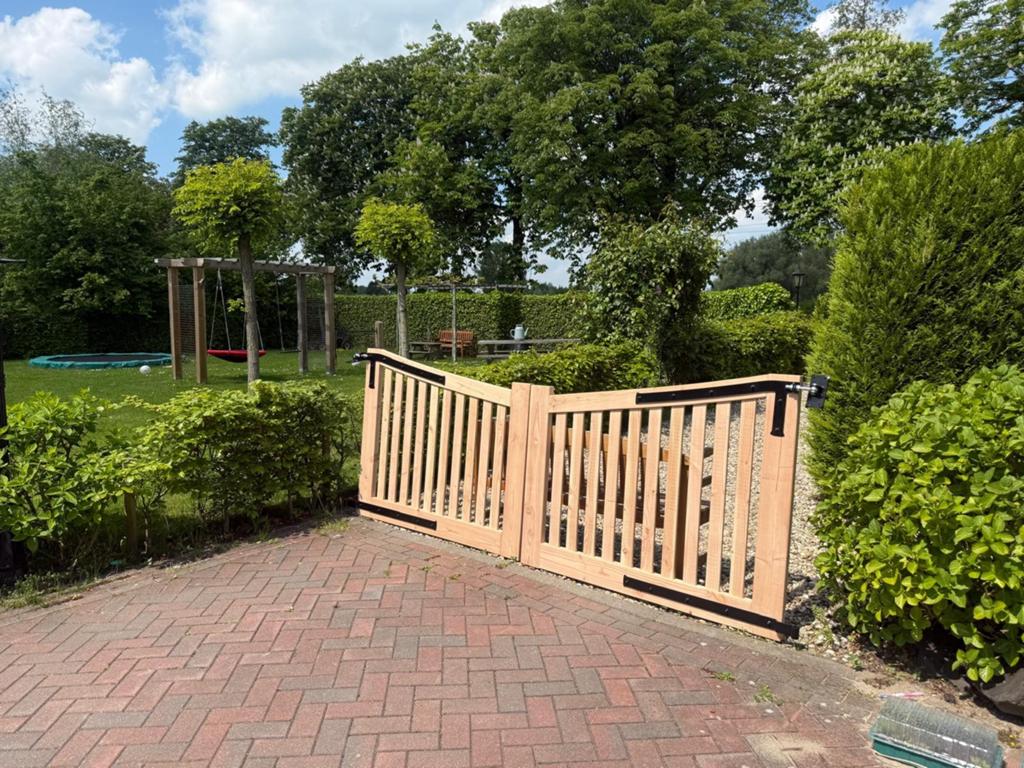 Toegangspoort - maatwerk - beste prijs, Tuin en Terras, Ophalen, 100 tot 150 cm, Nieuw, Hout