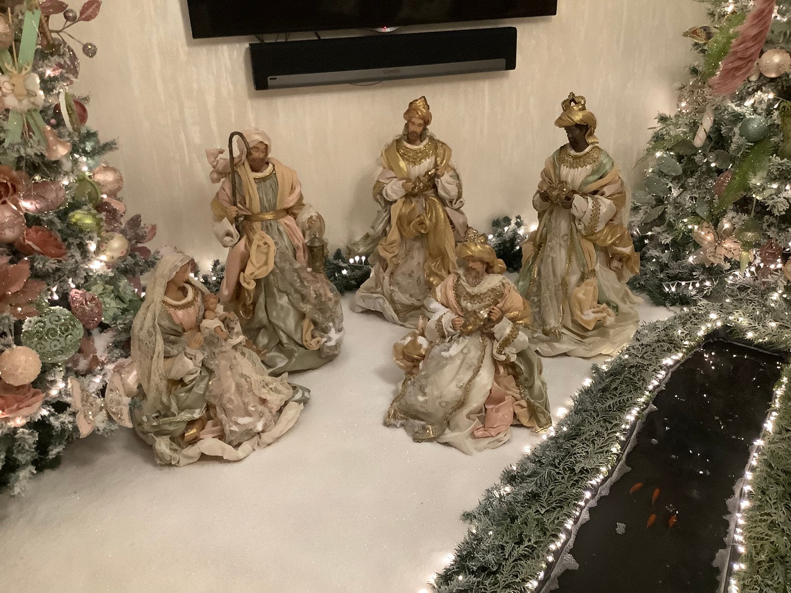 Kerstbeelden, Enlèvement