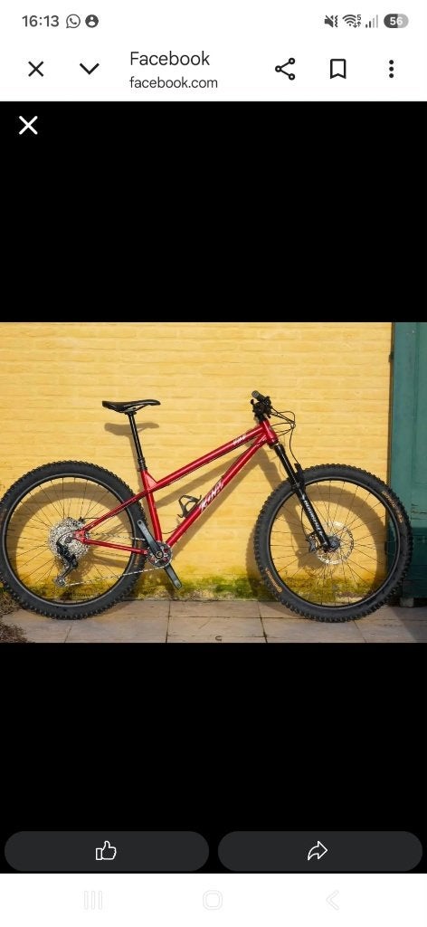 Kona Honzo ESD frame + vork, Enlèvement, Utilisé, Autres dimensions, Autres marques
