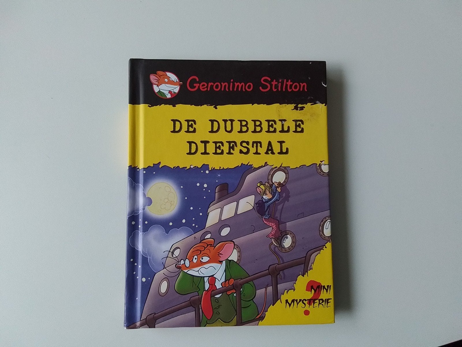 De dubbele diefstal Geronimo Stilton, Enlèvement