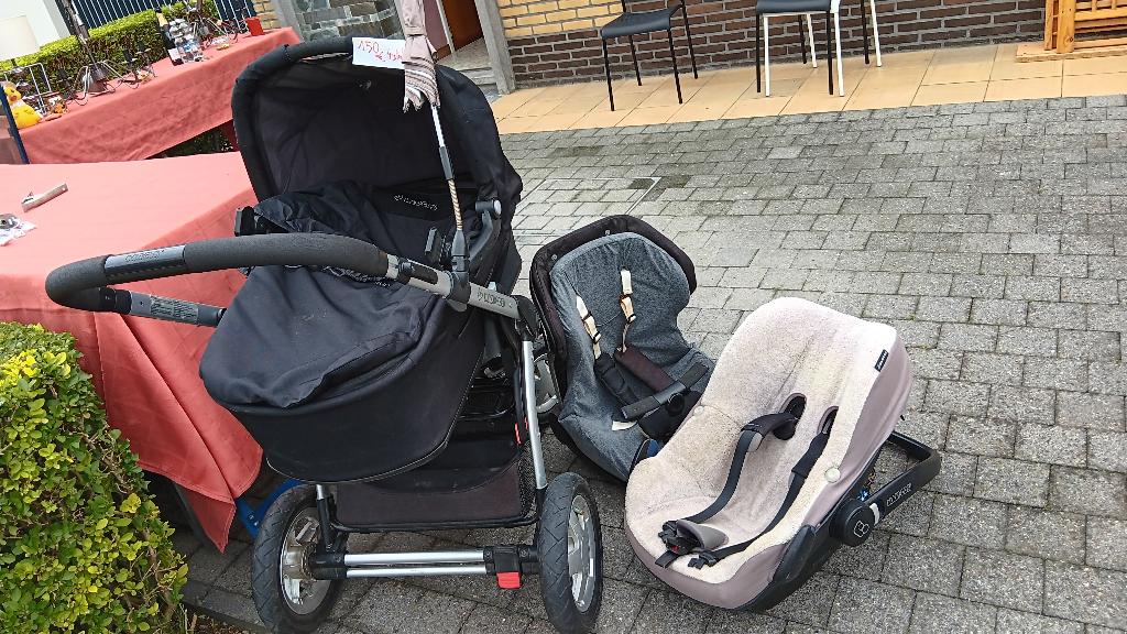 Kinderwagenset, Ophalen, Gebruikt, Duowagen, Combiwagen