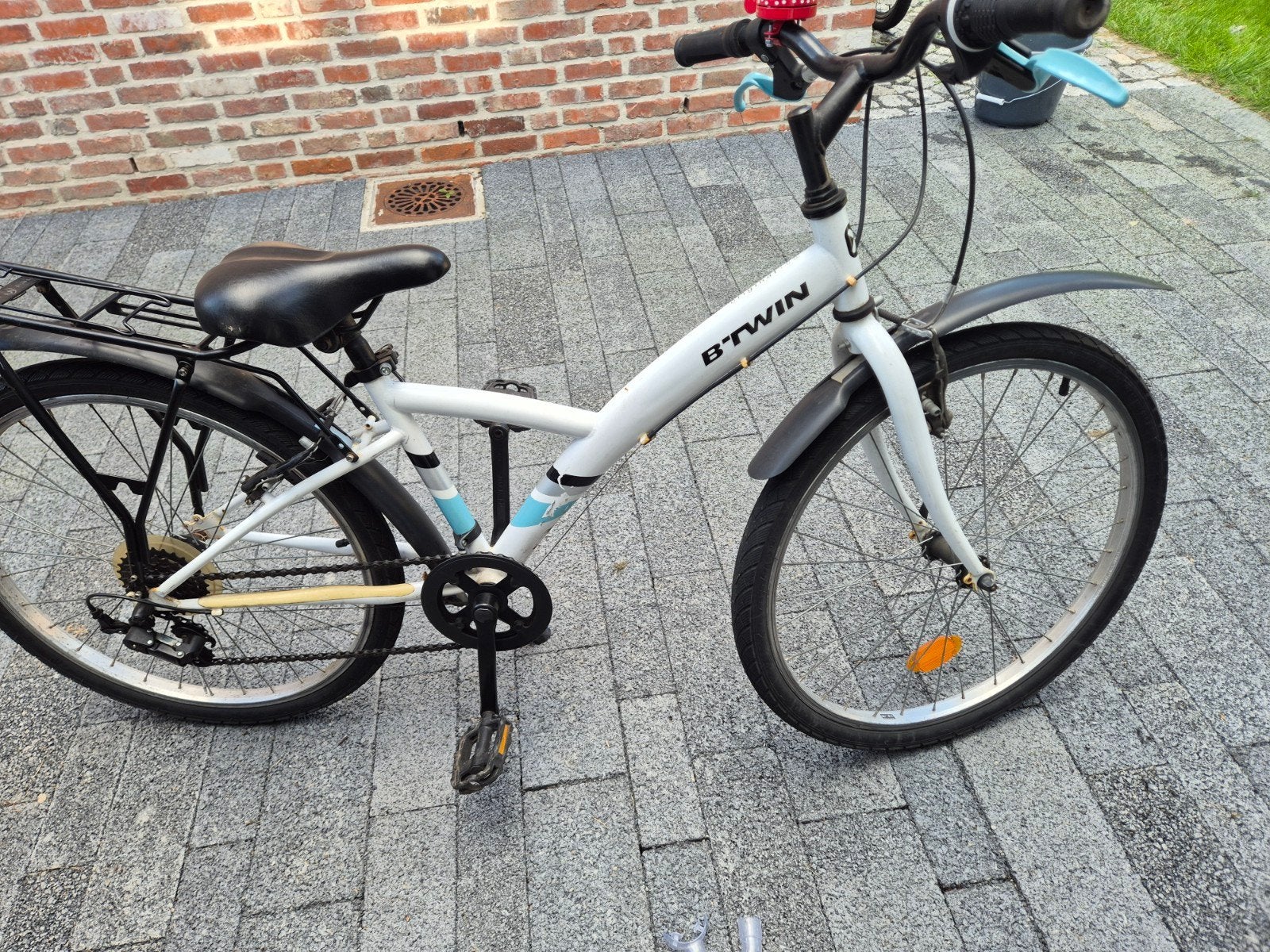 meisjesfiets, Fietsen en Brommers, Ophalen, 22 inch, Gebruikt, Versnellingen