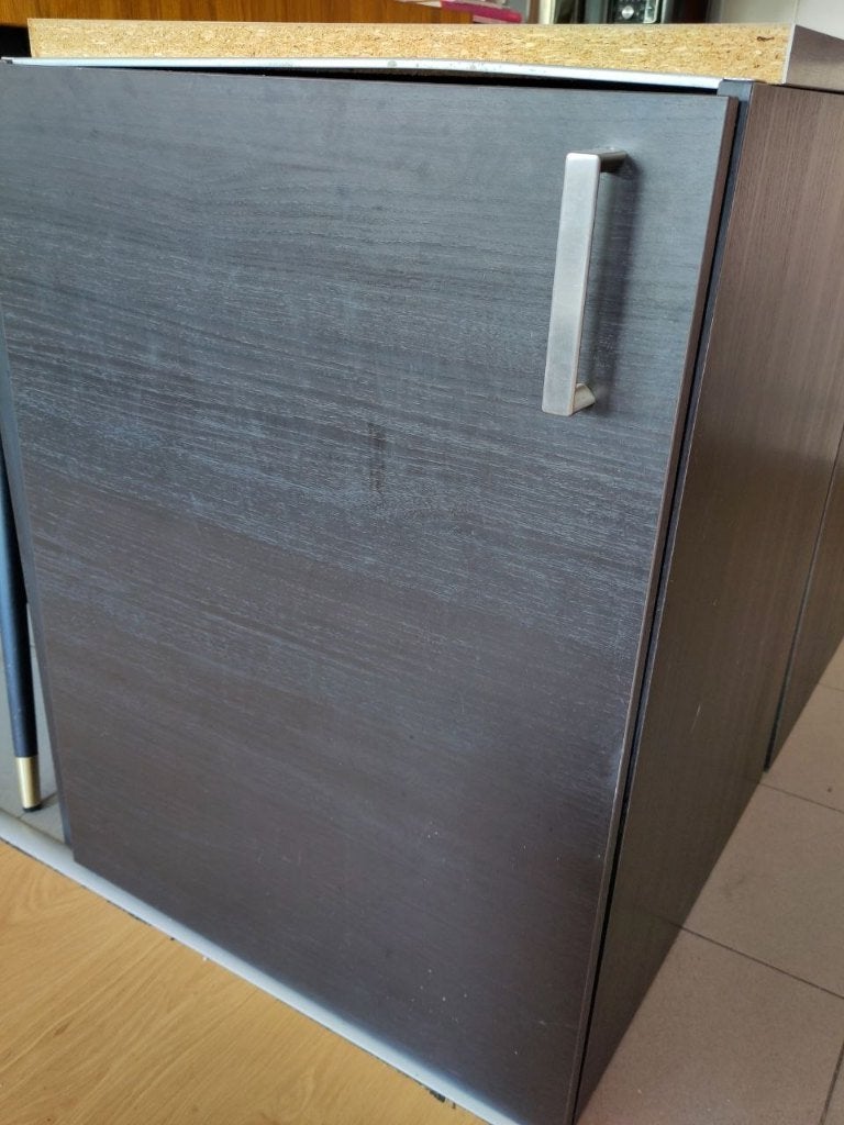 Meuble de cuisine (Ikea Method noir), Moins de 100 cm, 100 à 150 cm, Enlèvement, Utilisé
