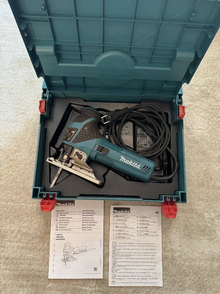 Makita Figuurzaag, Doe-het-zelf en Bouw, Gereedschap | Zaagmachines, Ophalen, Zo goed als nieuw, Figuurzaag, Makita/bosch
