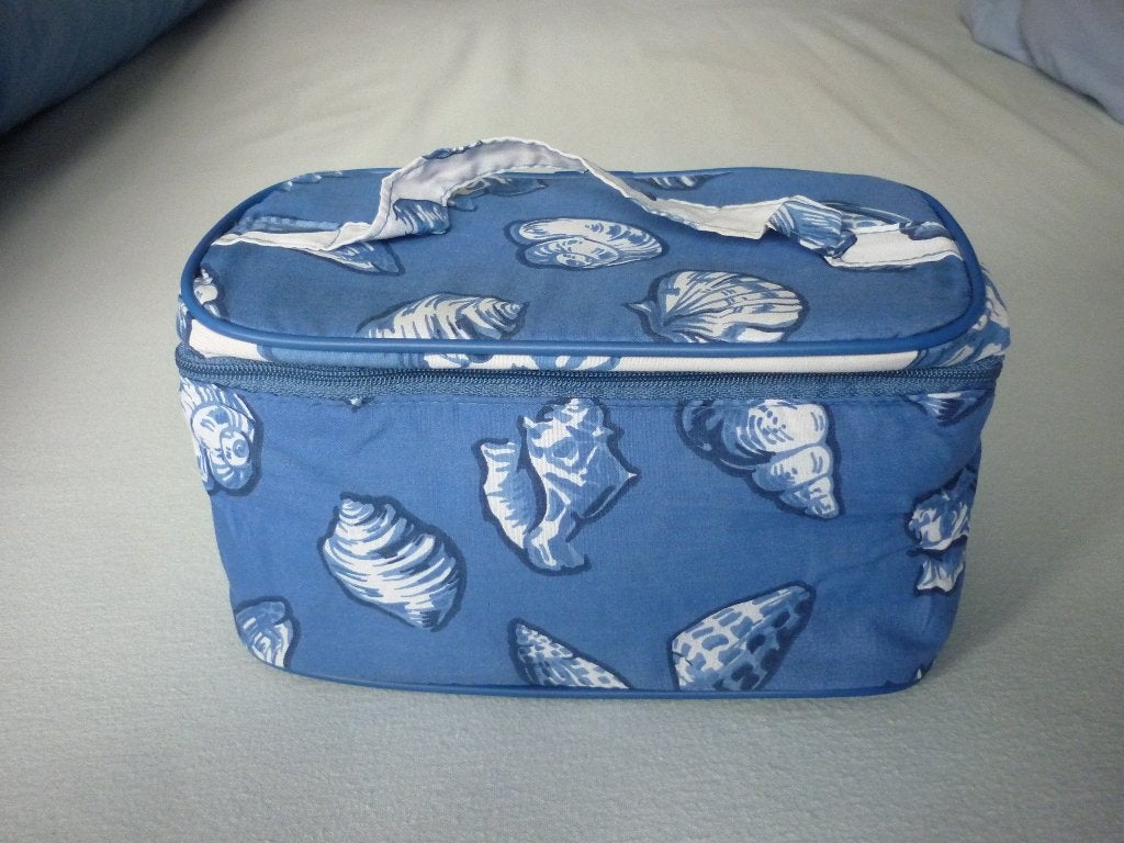 Toilettas of Make-up Tasje, Handtassen en Accessoires, Toilettassen, Ophalen of Verzenden, Nieuw, Blauw, Dame