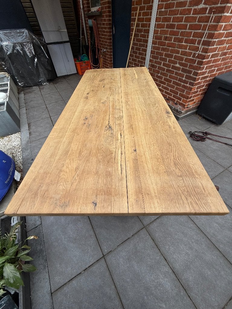 Huis en tuin, Huis en Inrichting, Tafels | Eettafels, Ophalen, Gebruikt, Eikenhout, 50 tot 100 cm