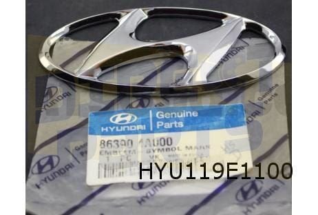 Hyundai Terracan/Tucson logo ''Hyundai'' achterzijde Origine, Neuf, -, -, Hyundai