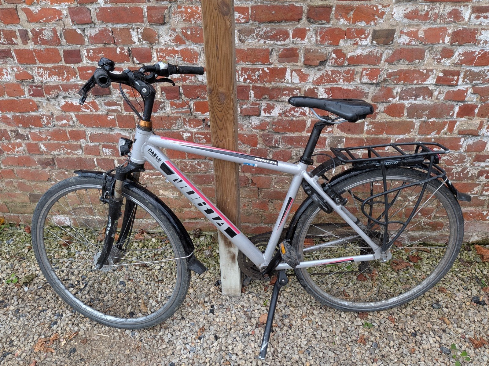 jongensfiets 18" 46 cm, Vitesses, Frein sur jante, 18 pouces, Enlèvement