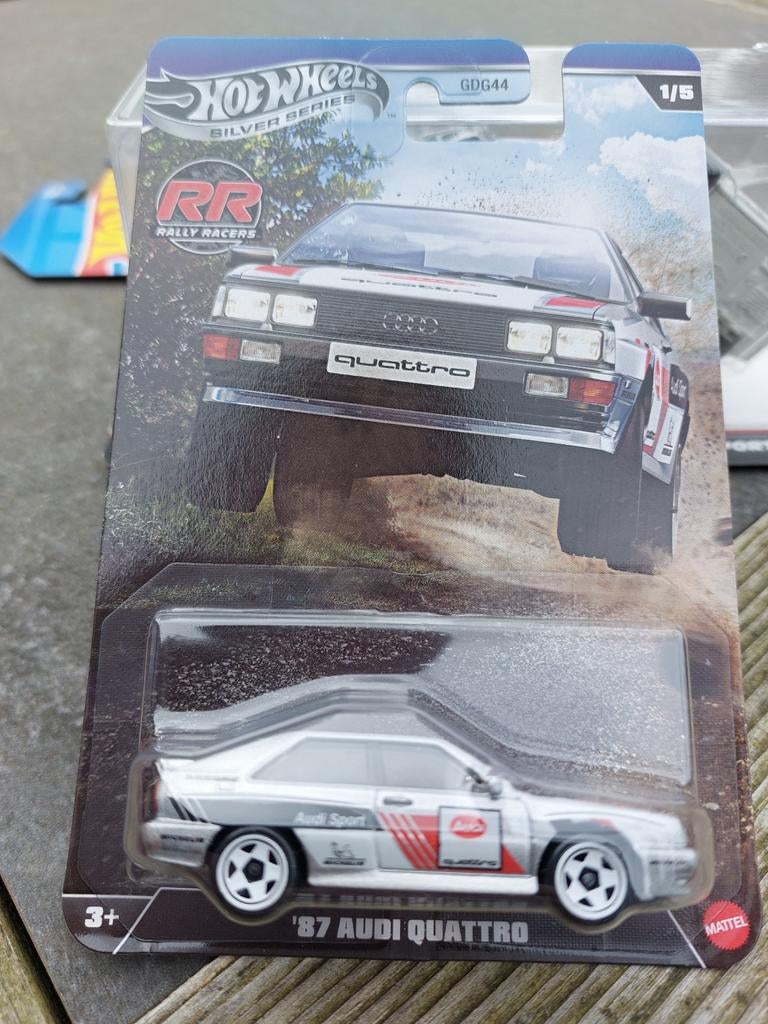 hot wheels silver series audi quattro '87, Enlèvement ou Envoi, Neuf, Voiture, Autres marques